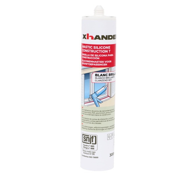 Mastic silicone construction